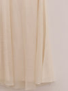 SWAYING 25 Early Autumn Wool Swing Skirt SW-SW25PF3B07C1-BAI White